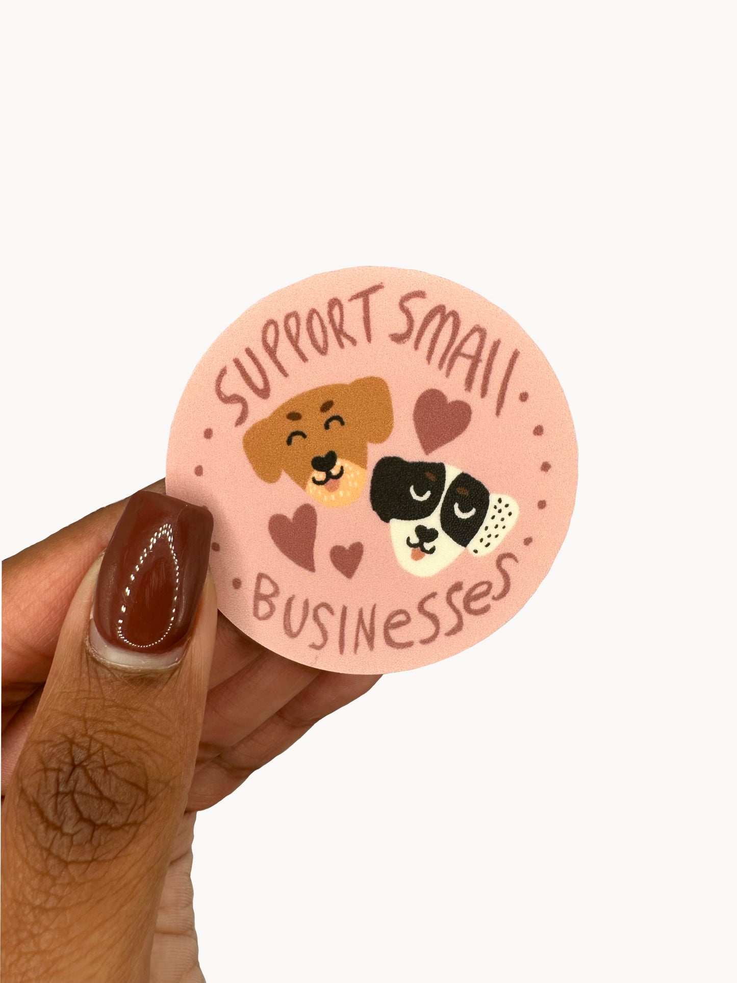 Support Small Businesses Sticker