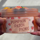 Pumpkin Patch Picnic